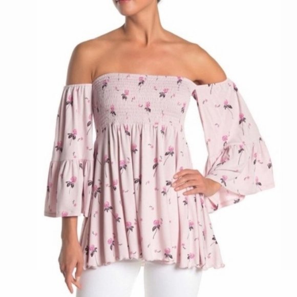 Free People Tops - NEW FREE PEOPLE Lana Off The Shoulder Tunic